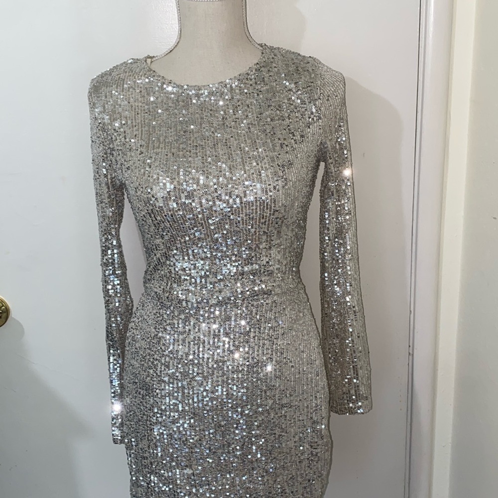 Sequin Skirt Set